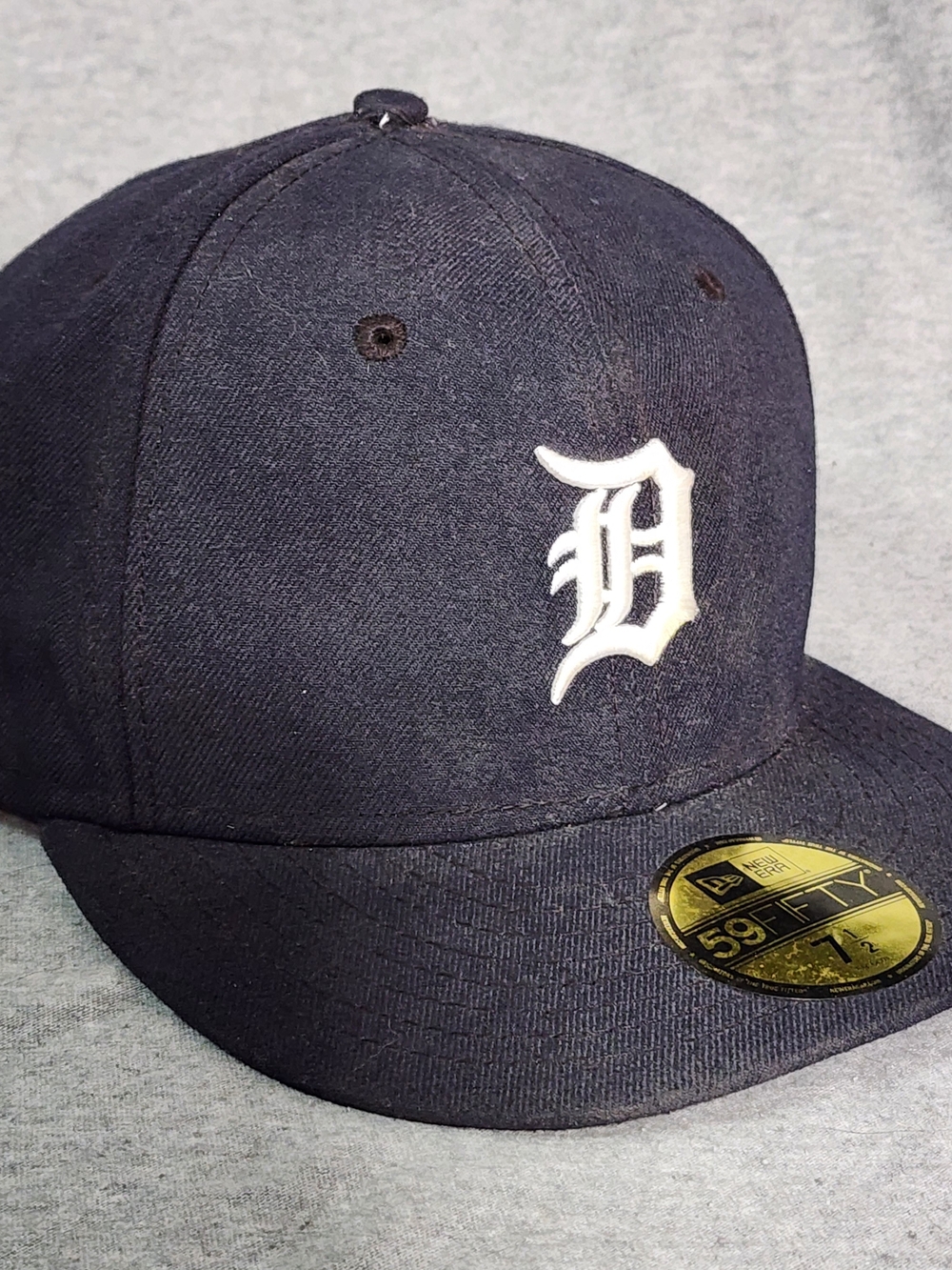 Detroit Tigers New Era 59FIFTY Authentic On Field Fitted Hat 7 1/2 MLB